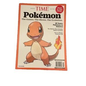 Pokemon Time Magazine
Charmander Cover Special Edition
2024